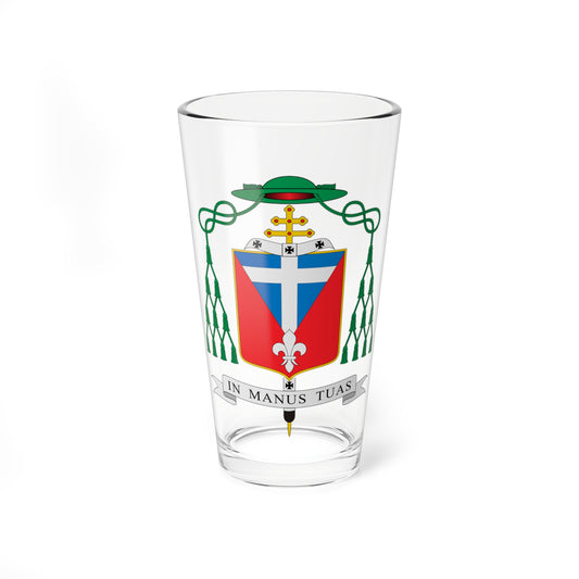 Escudo de Francisco Carlos Bach (Spain) (Coat of Arms) Pint Glass 16oz
