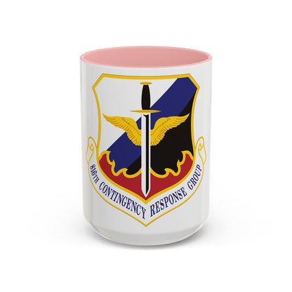 816th Contingency Response Group (U.S. Air Force) Accent Coffee Mug