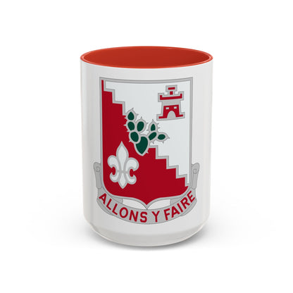 109 Engineer Battalion (U.S. Army) Accent Coffee Mug