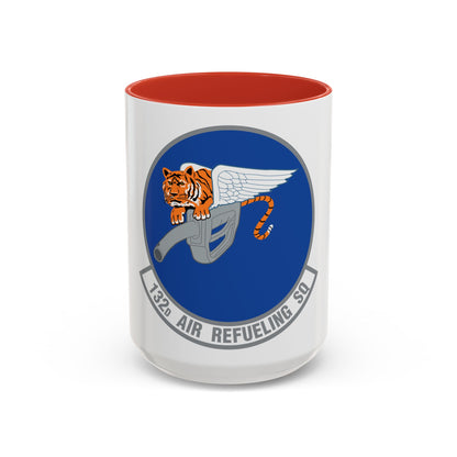 132 Air Refueling Squadron (U.S. Air Force) Accent Coffee Mug
