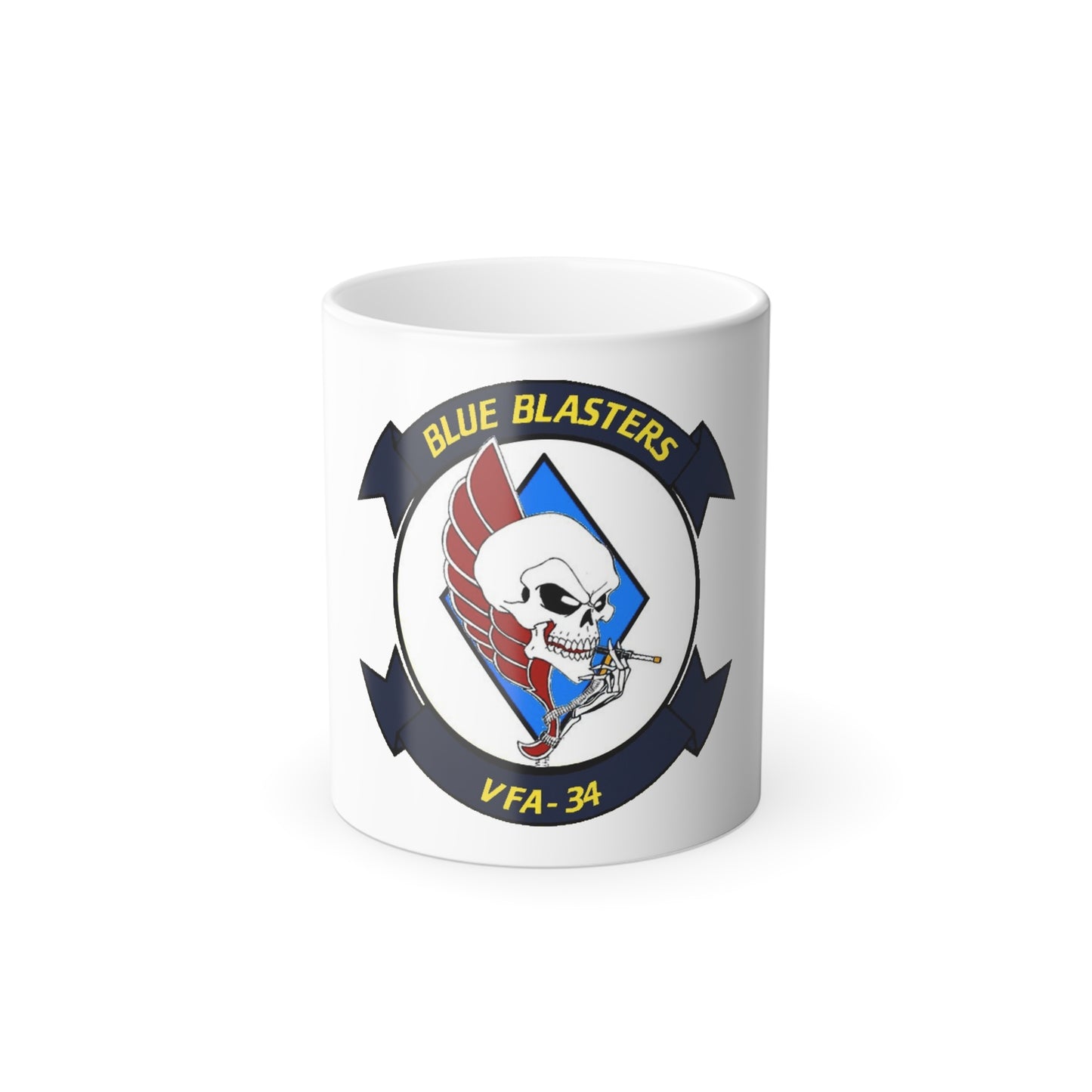 VFA 34 1 (U.S. Navy) Color Changing Mug 11oz