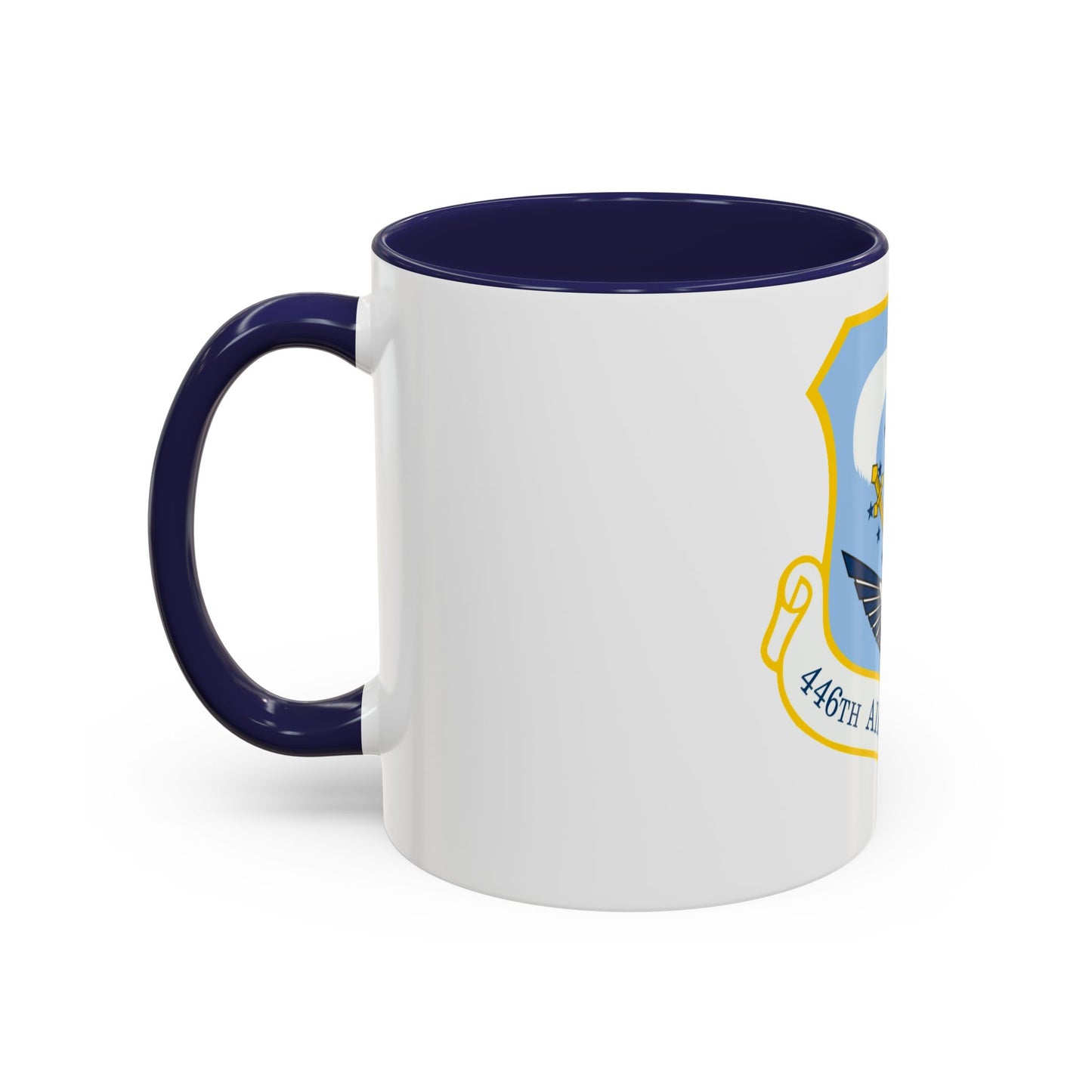 446th Airlift Wing (U.S. Air Force) Accent Coffee Mug
