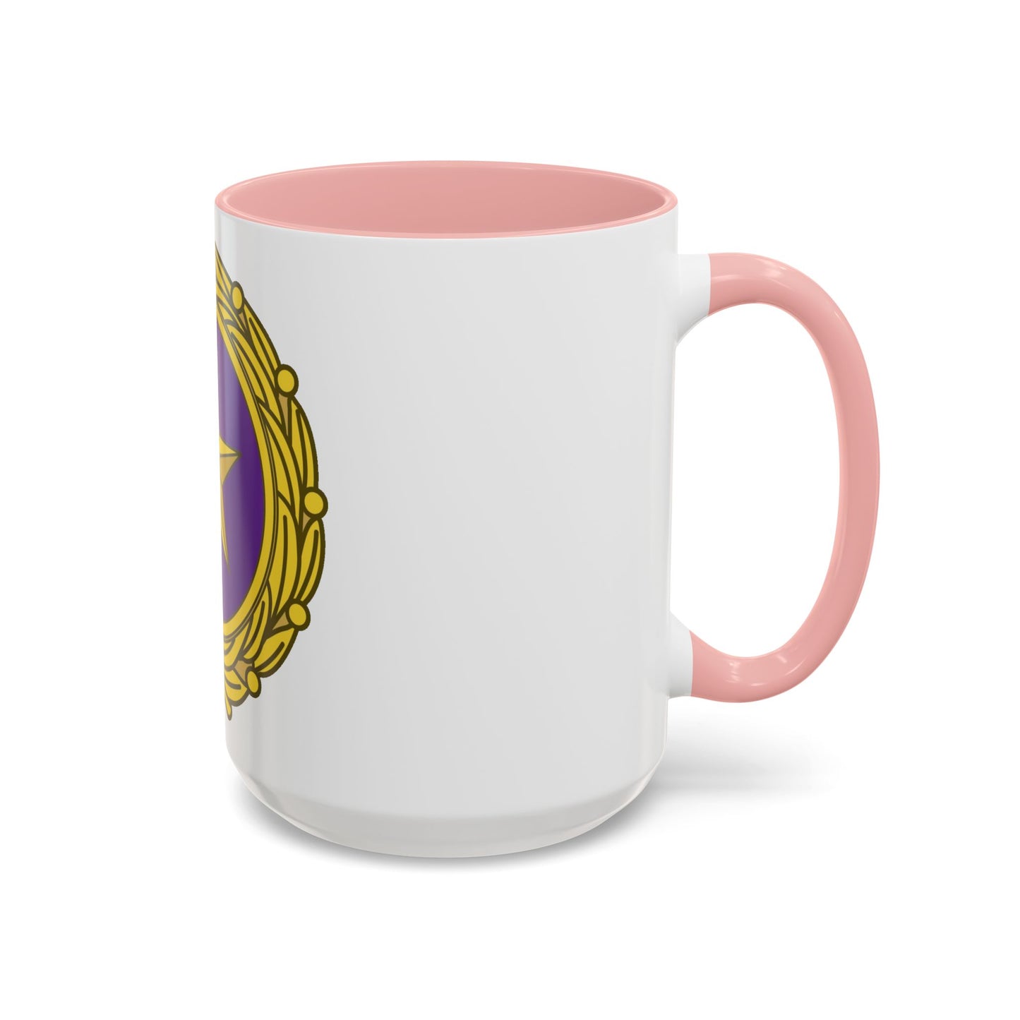 Gold Star Lapel (U.S. Army) Accent Coffee Mug