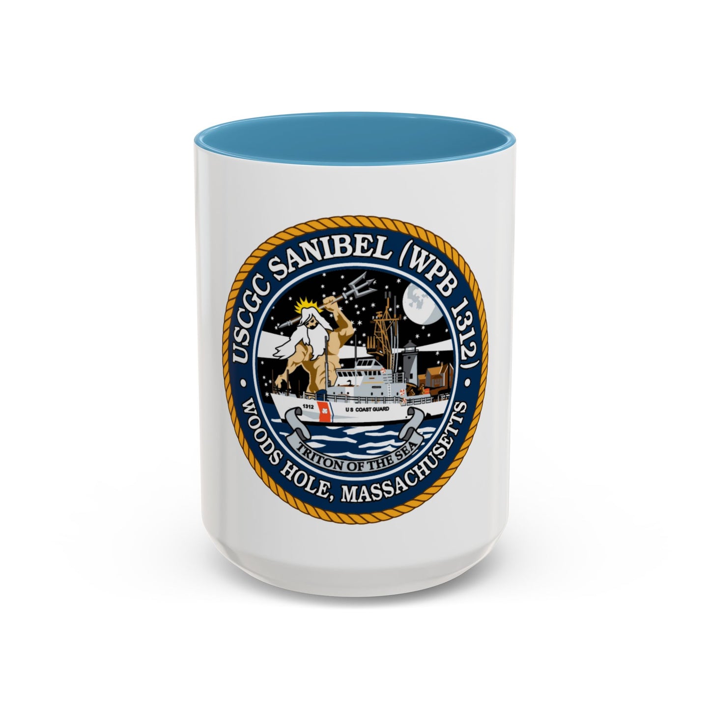 USCGC Sanibel WPB   1312 (U.S. Coast Guard) Accent Coffee Mug