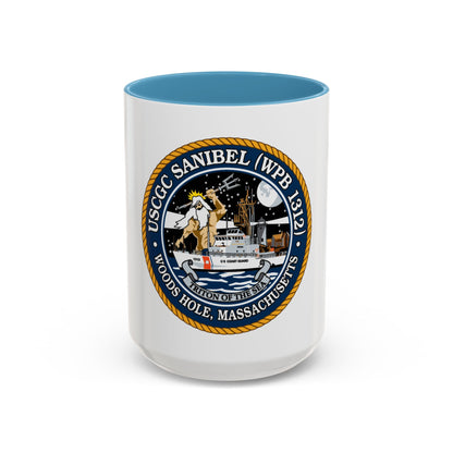 USCGC Sanibel WPB   1312 (U.S. Coast Guard) Accent Coffee Mug