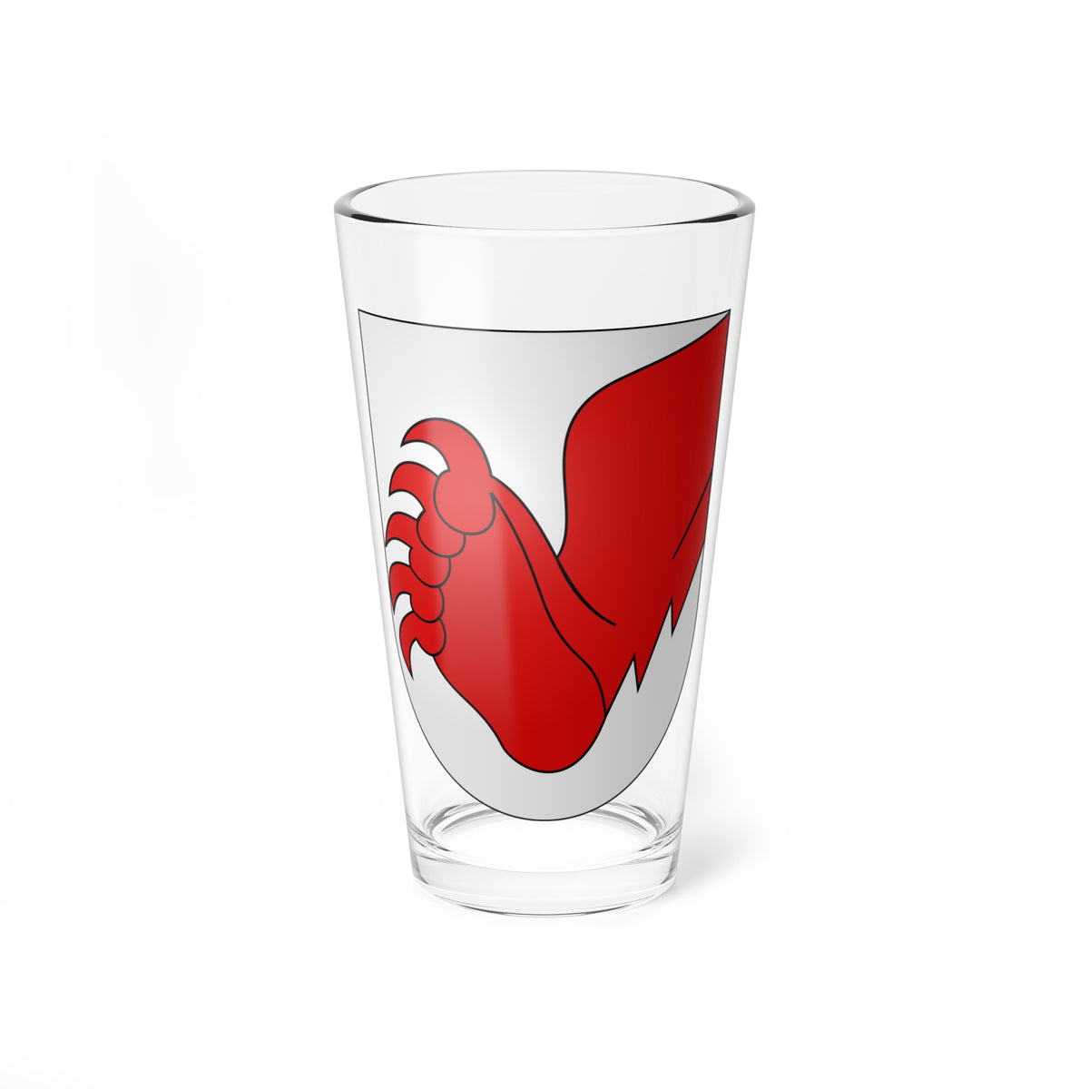 Nidau district-coat of arms (Switzerland) (Coat of Arms) Pint Glass 16oz