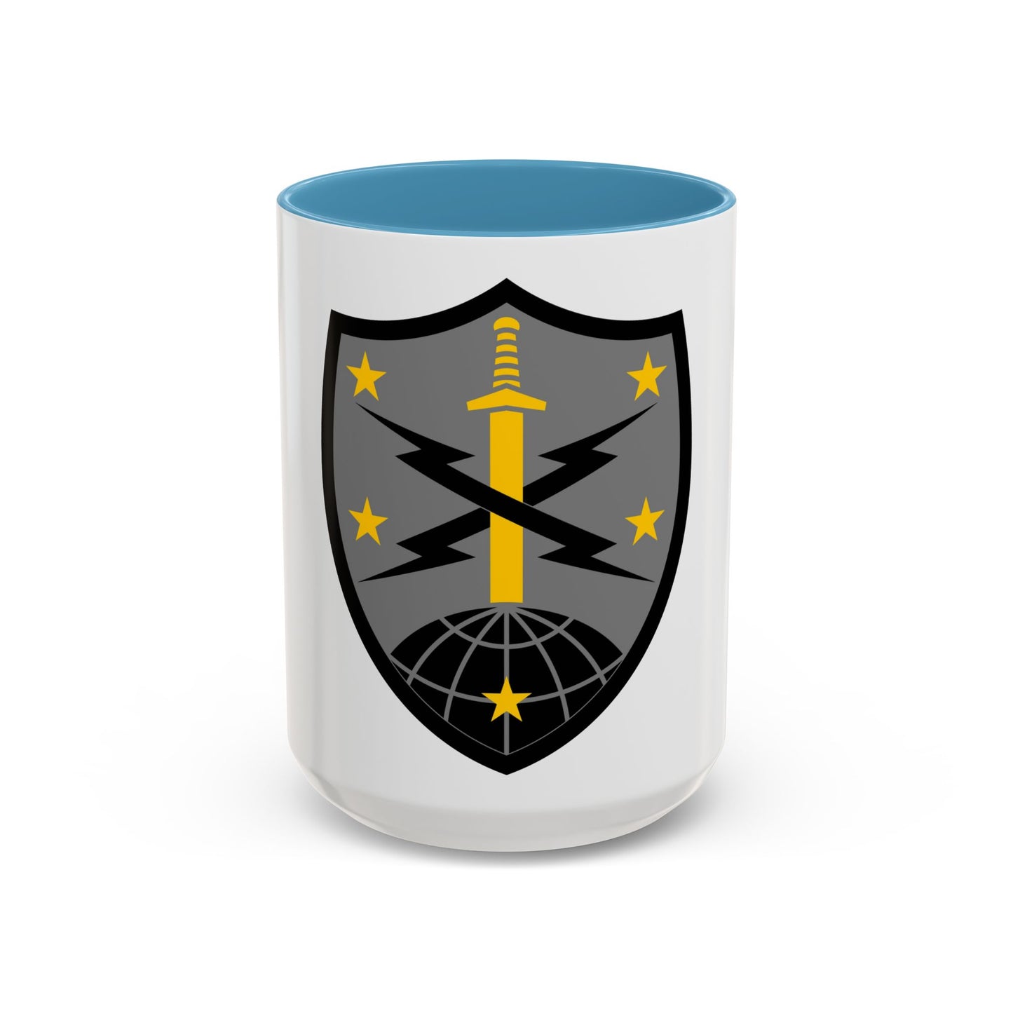 91 Cyber Brigade 2 (U.S. Army) Accent Coffee Mug