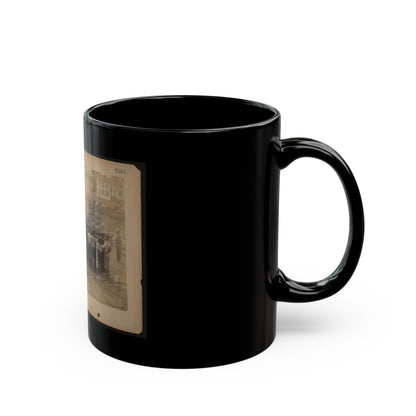 Railroad Construction Workers Holding Track (U.S. Civil War) Black Coffee Mug