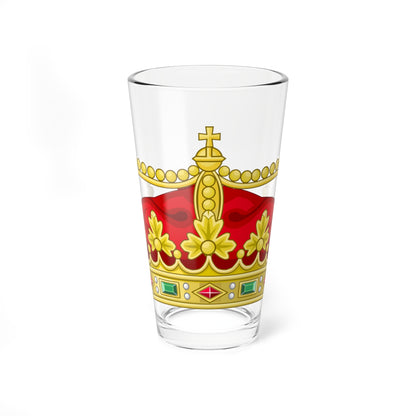 Crown of the Heir Apparent of the Kingdom of Portugal (Portugal) (Coat of Arms) Pint Glass 16oz