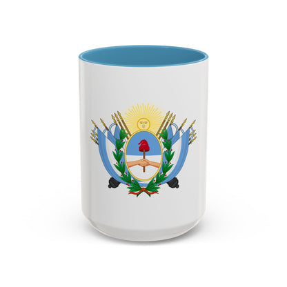 Coat of Arms of State of Buenos Ayres - Accent Coffee Mug