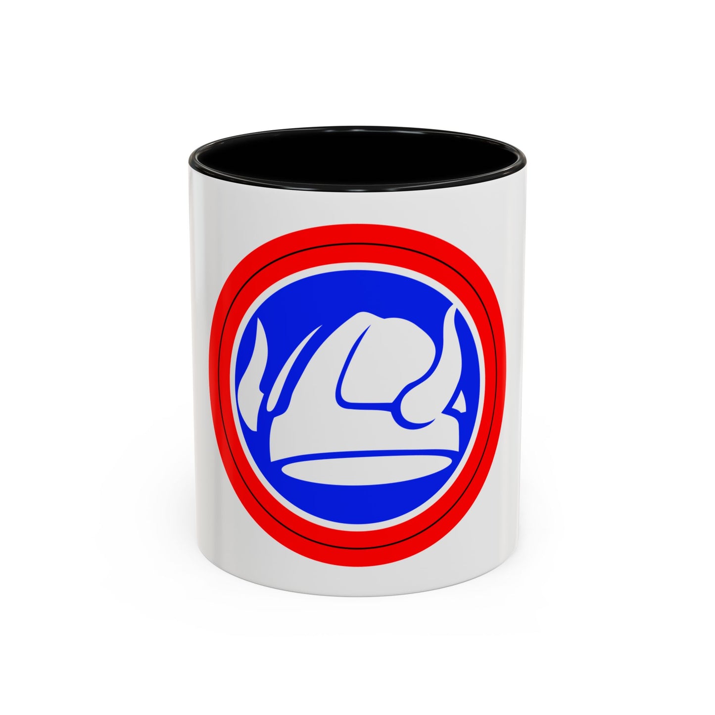 47th Division Shoulder Patch (U.S. Army) Accent Coffee Mug