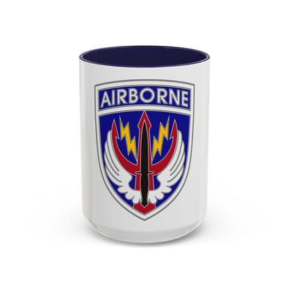 Special Operations Command Central (U.S. Army) Accent Coffee Mug