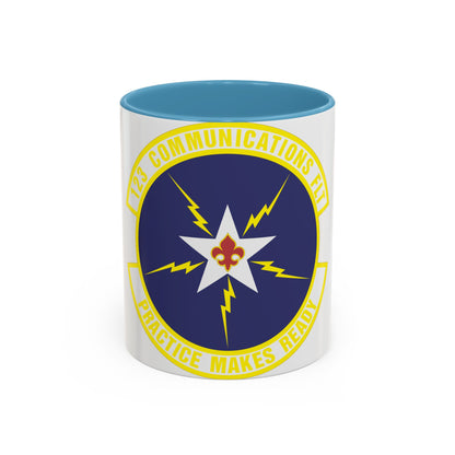 123d Communications Squadron (U.S. Air Force) Accent Coffee Mug