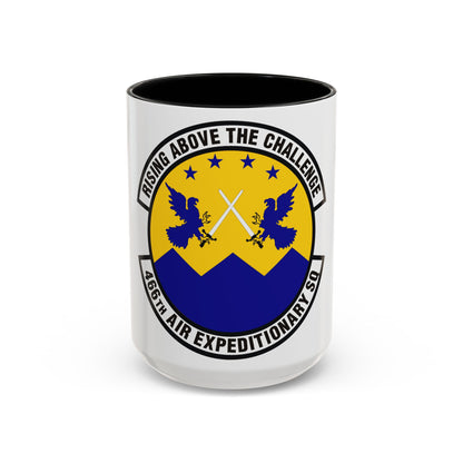 466th Air Expeditionary Squadron (U.S. Air Force) Accent Coffee Mug