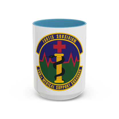 509th Medical Support Squadron (U.S. Air Force) Accent Coffee Mug