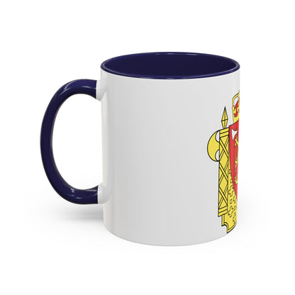 Coat of arms of the Norwegian Police Service - Accent Coffee Mug