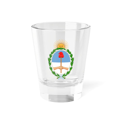 Coat of arms of Argentina (Argentina) (Coat of Arms) Shot Glass 1.5oz