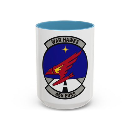 455th Expeditionary Operations Support Squadron (U.S. Air Force) Accent Coffee Mug