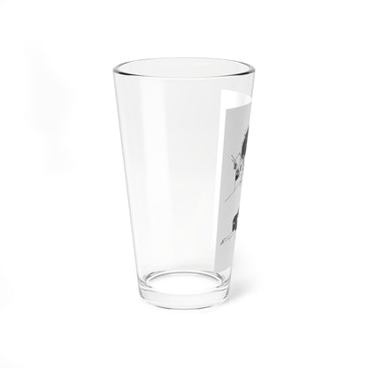 Illustration From The Tatler, 1922 (2) - Pint Glass 16oz