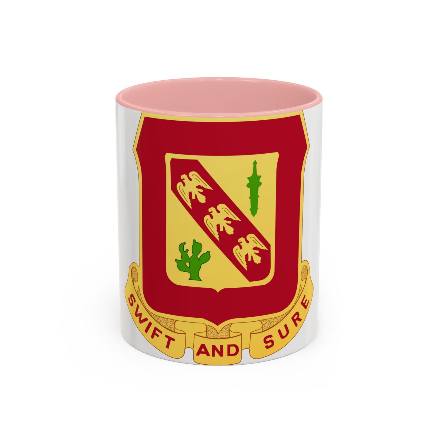 134th Field Artillery Battalion (U.S. Army) Accent Coffee Mug