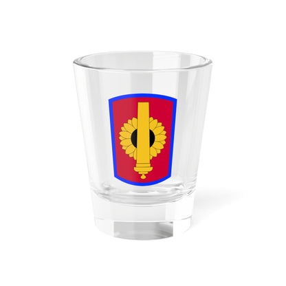 Verre à liqueur de la 130e brigade d'artillerie de campagne (armée américaine) 1,5 oz