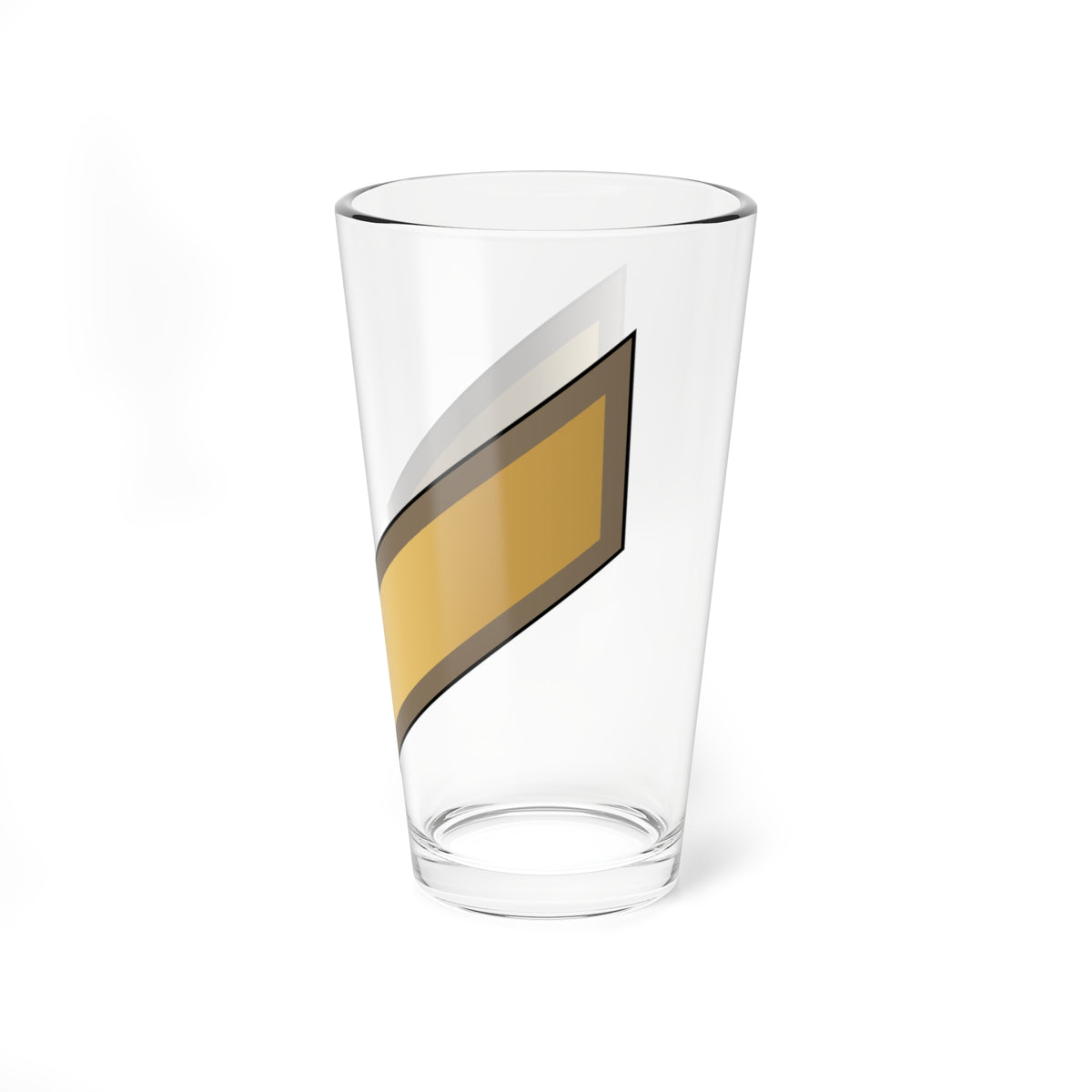 01. KLF PFC (Kuwait) (Military Rank) Pint Glass 16oz