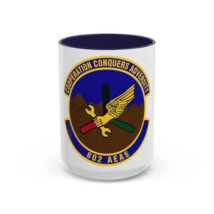 802d Air Expeditionary Advisory Squadron (U.S. Air Force) Accent Coffee Mug