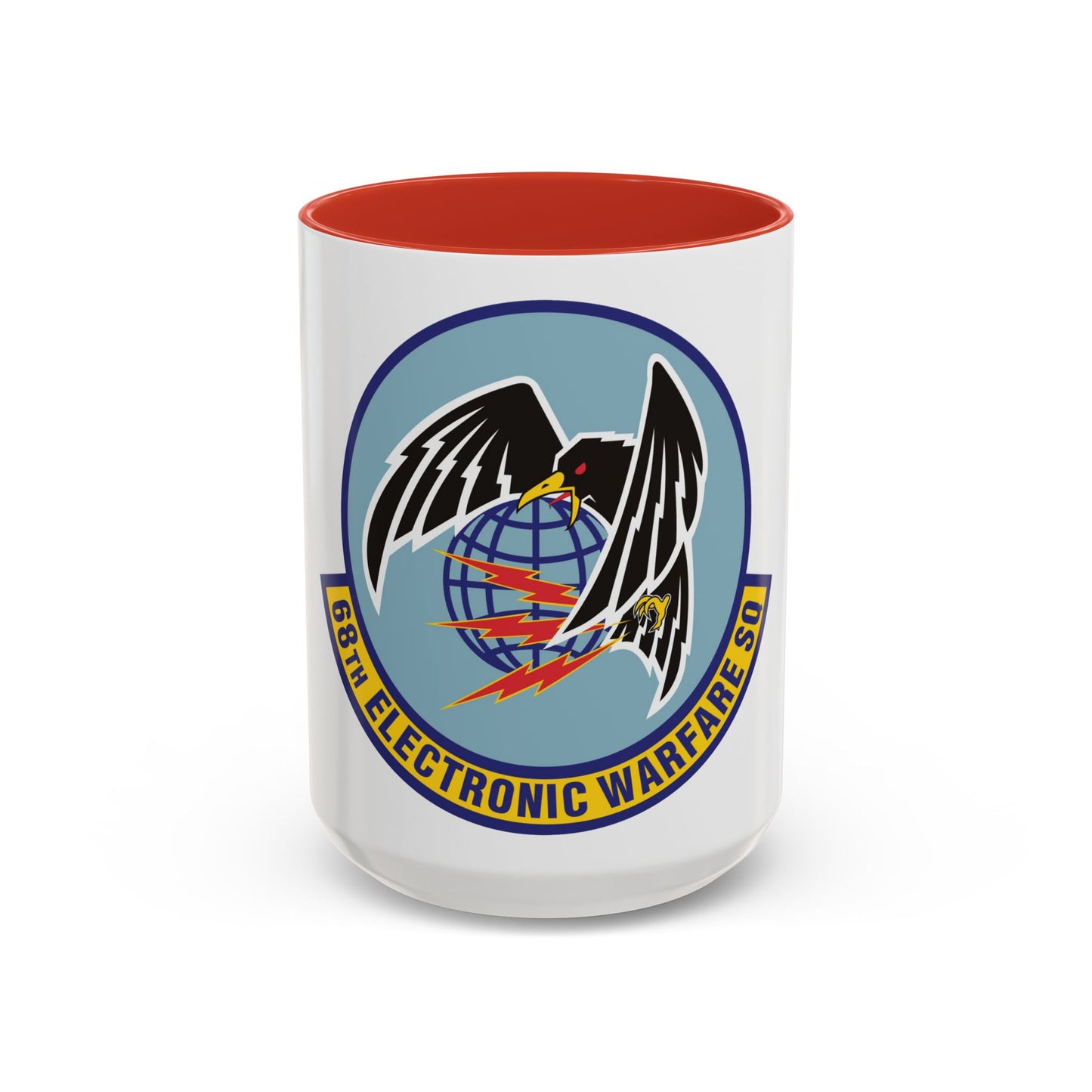 68th Electronic Warfare Squadron (U.S. Air Force) Accent Coffee Mug