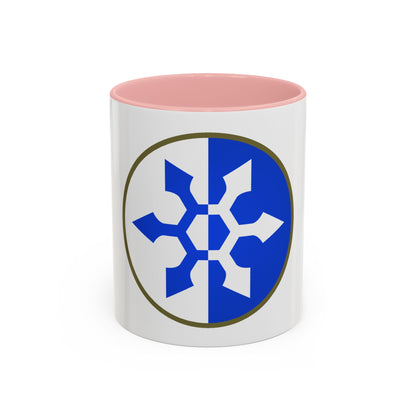 XXXIII Corps (U.S. Army) Accent Coffee Mug