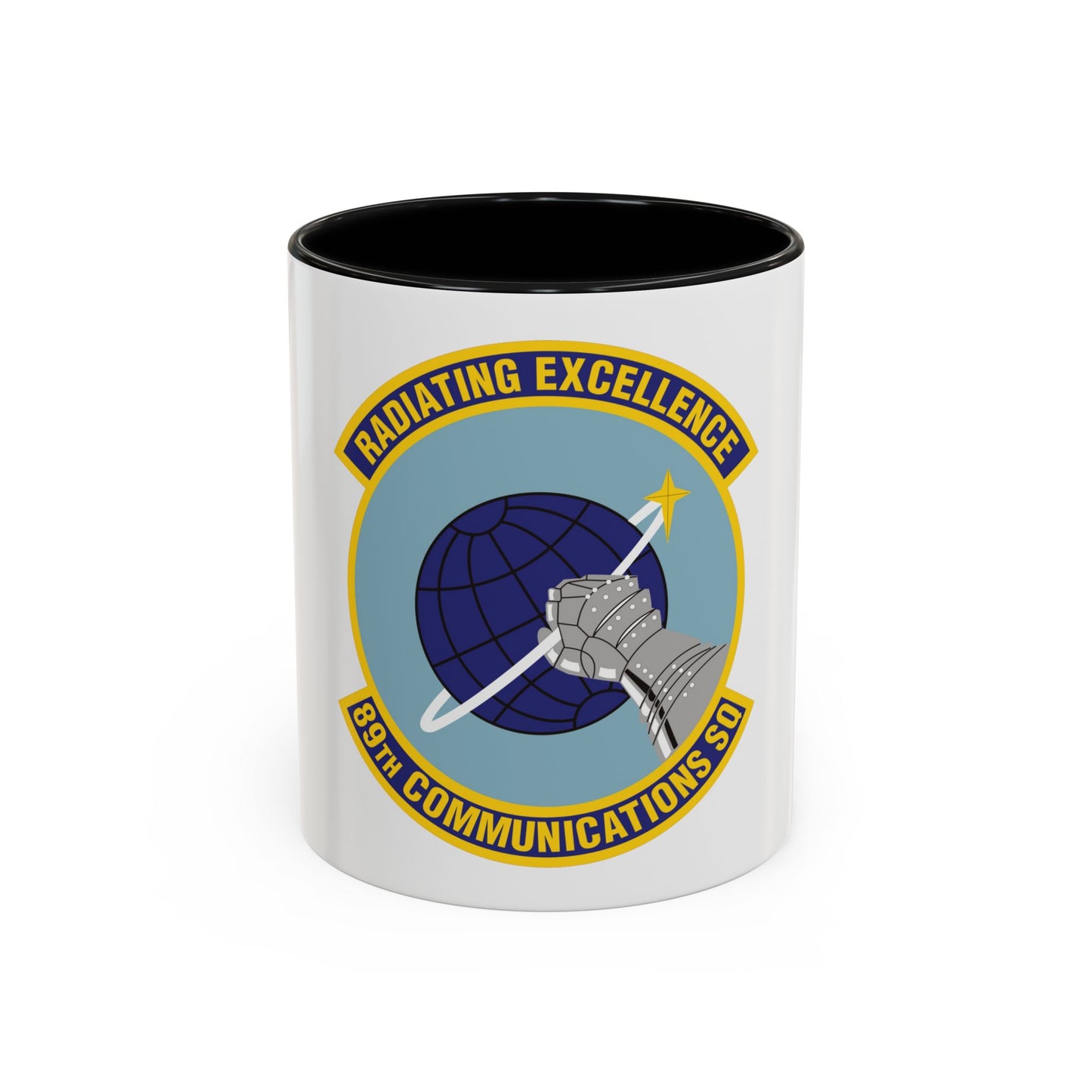 89th Communications Squadron (U.S. Air Force) Accent Coffee Mug