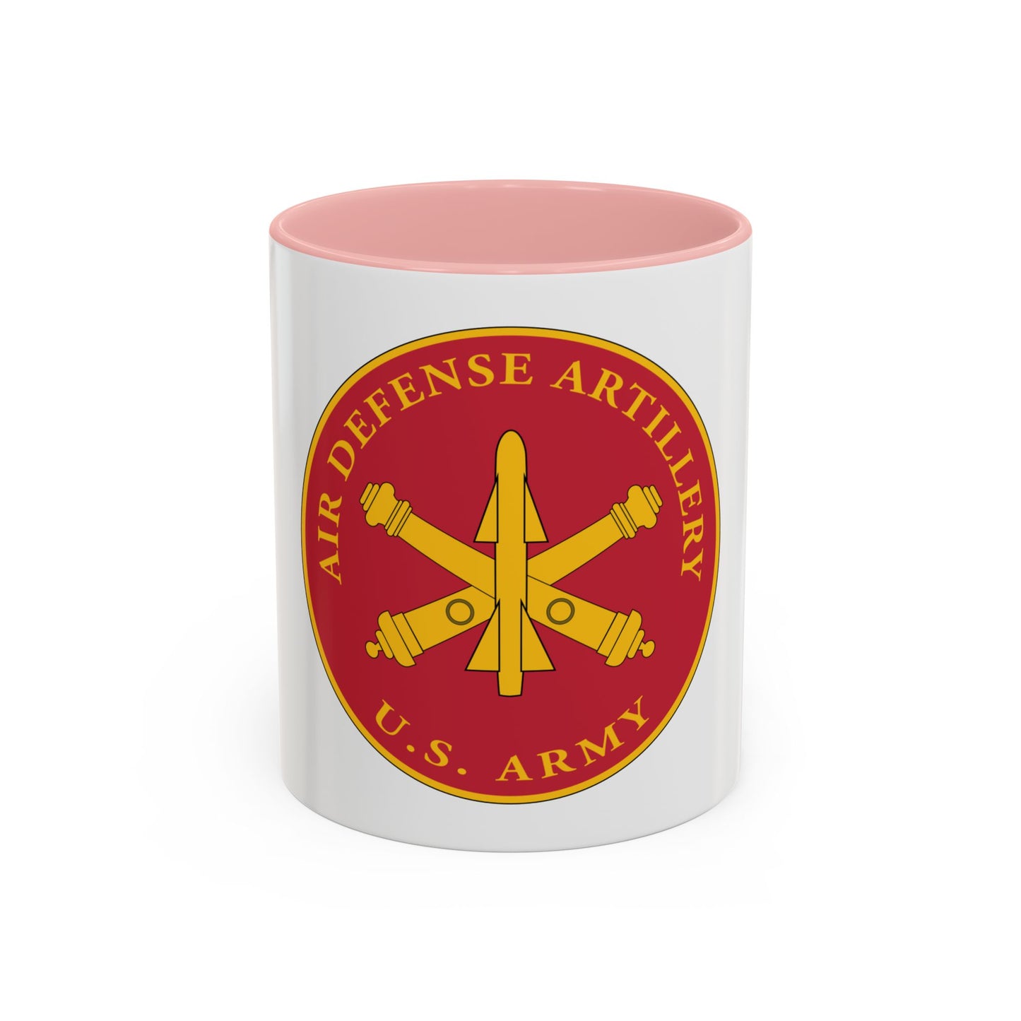 USAADAPLAQUE Air Defense Artillery Branch (U.S. Army) Accent Coffee Mug