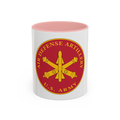 USAADAPLAQUE Air Defense Artillery Branch (U.S. Army) Accent Coffee Mug