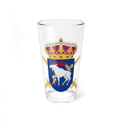 Jämtlandsgruppen vapen (Sweden) (Coat of Arms) Pint Glass 16oz