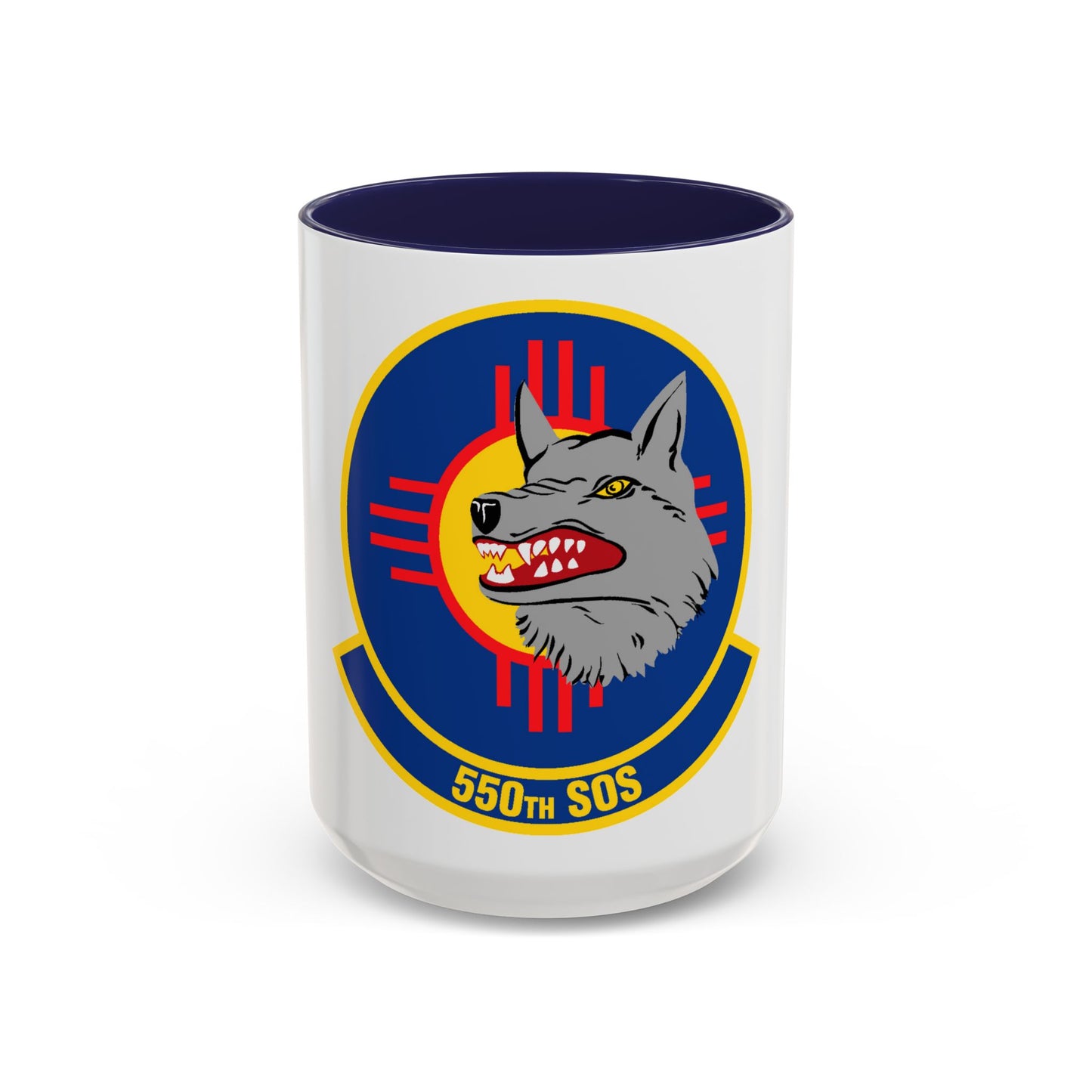 550 Special Operations Squadron AETC (U.S. Air Force) Accent Coffee Mug