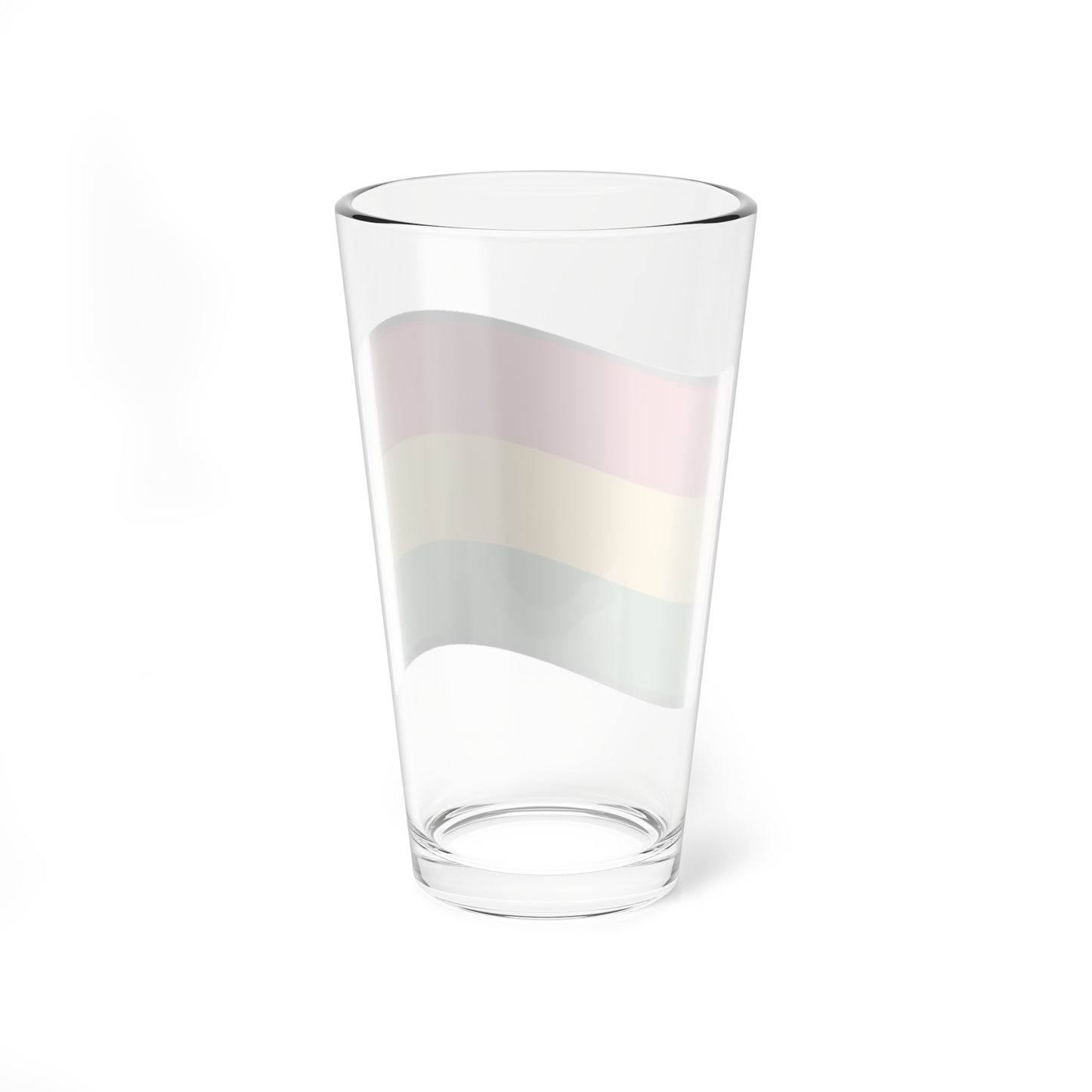 Nuvola Bolivian civil flag (Bolivia) Pint Glass 16oz