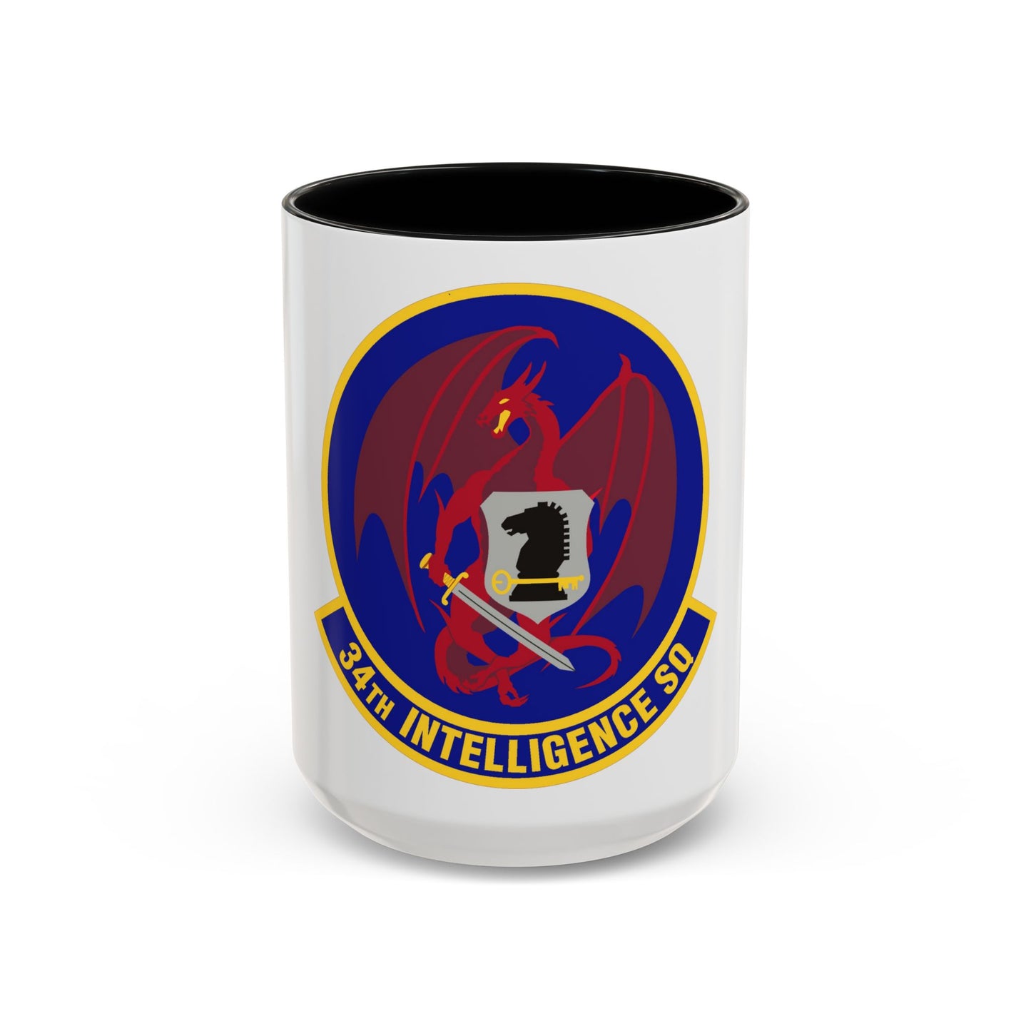 34th Intelligence Squadron (U.S. Air Force) Accent Coffee Mug