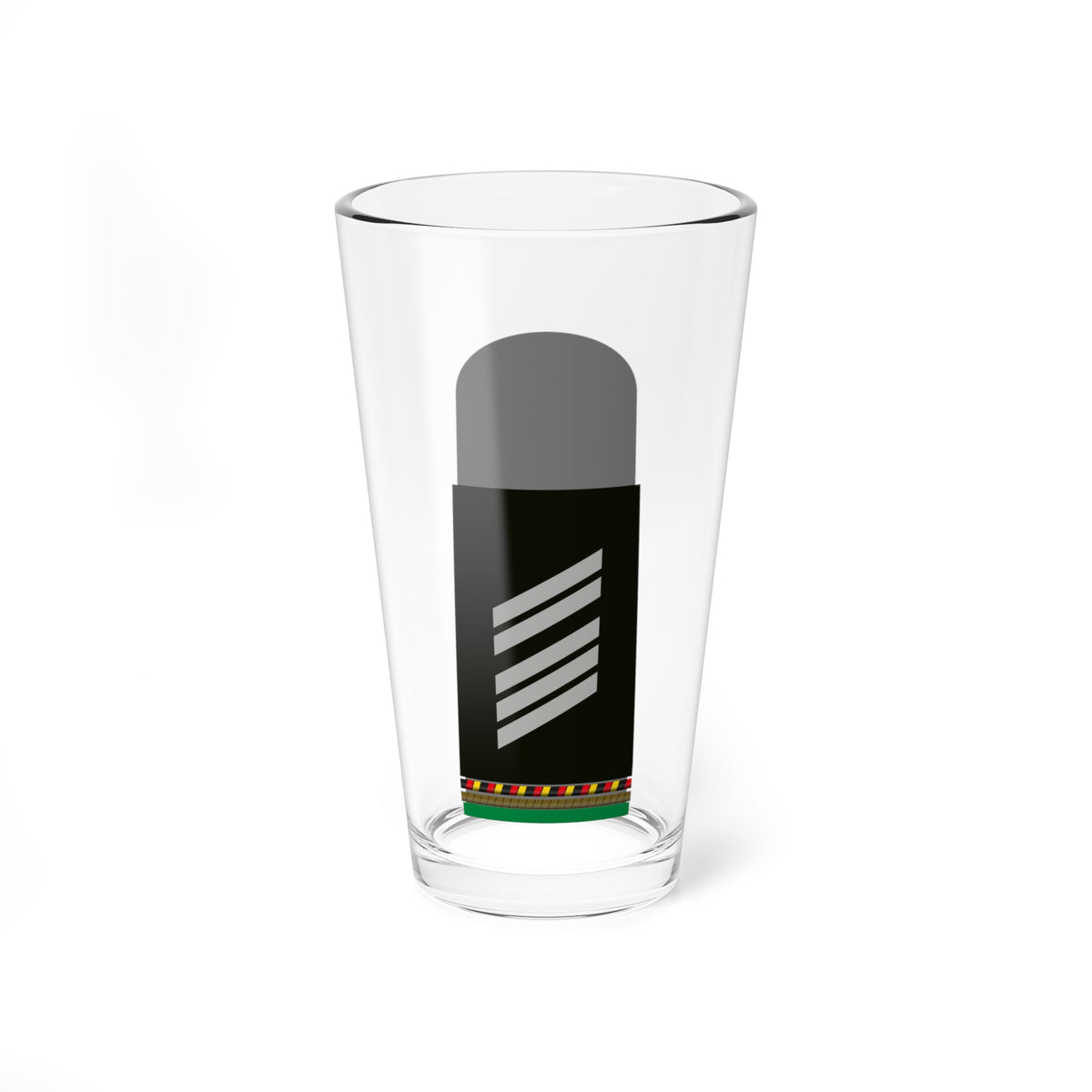 HA SWG 16 Oberstabsgefreiter FA d.R. FschJg L (Germany) (Military Rank) Pint Glass 16oz