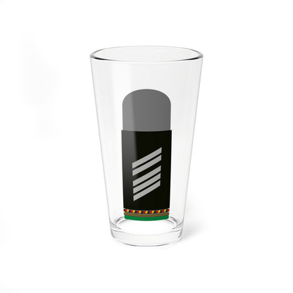 HA SWG 16 Oberstabsgefreiter FA d.R. FschJg L (Germany) (Military Rank) Pint Glass 16oz