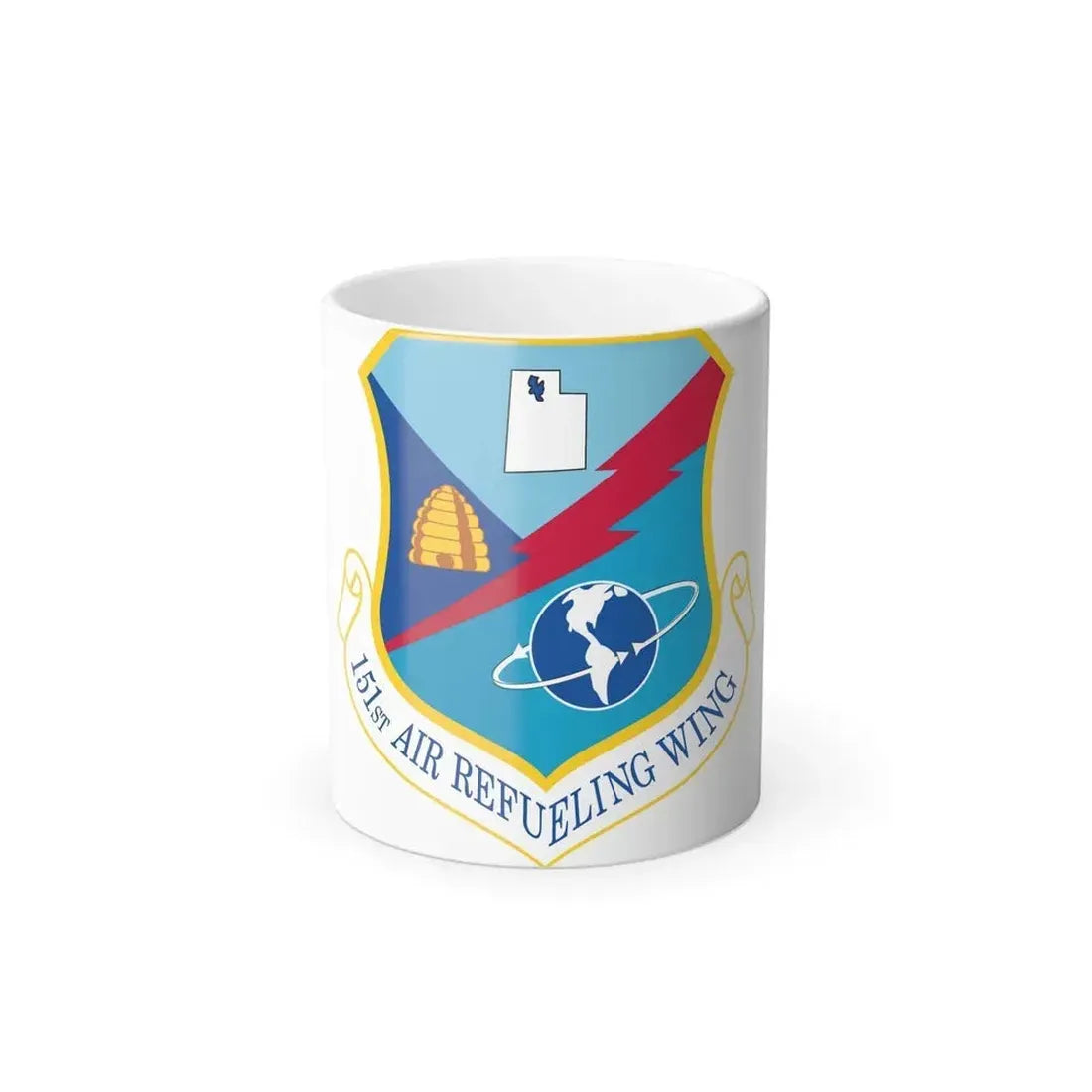 151st Air Refueling Wing (U.S. Air Force) Color Changing Coffee Mug 11oz - Go Mug Yourself