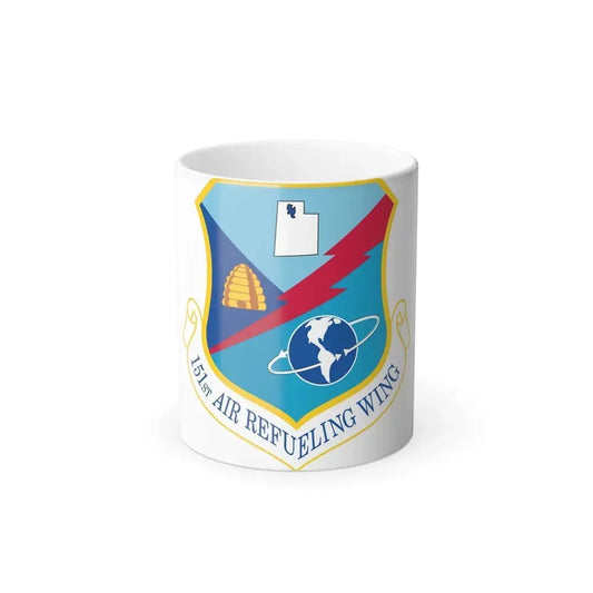 151st Air Refueling Wing (U.S. Air Force) Color Changing Coffee Mug 11oz - Go Mug Yourself