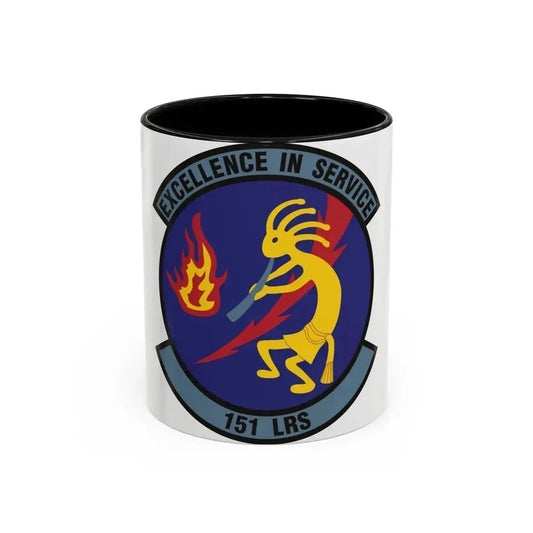 151st Logistics Readiness Squadron (U.S. Air Force) Accent Coffee Mug 11oz Black - Go Mug Yourself