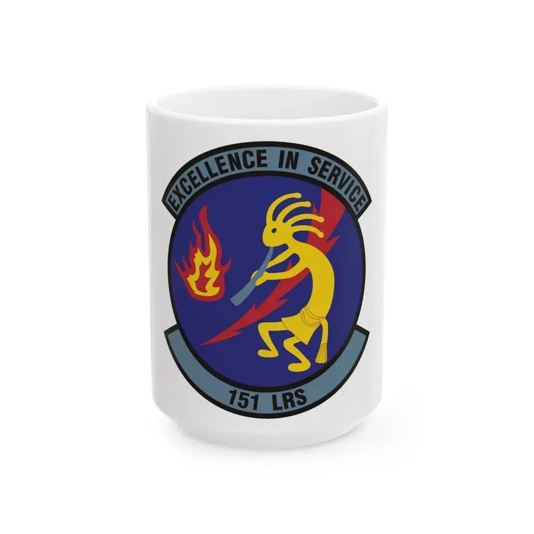 151st Logistics Readiness Squadron (U.S. Air Force) White Coffee Mug 15oz - Go Mug Yourself