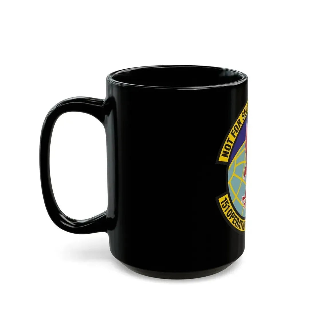 151st Operations Support Flight (U.S. Air Force) Black Coffee Mug - Go Mug Yourself
