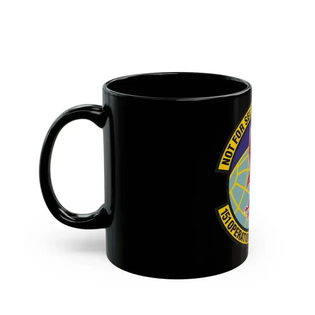 151st Operations Support Flight (U.S. Air Force) Black Coffee Mug - Go Mug Yourself