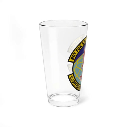 151st Operations Support Flight (U.S. Air Force) Pint Glass 16oz - Go Mug Yourself