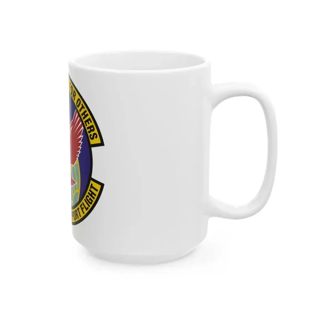 151st Operations Support Flight (U.S. Air Force) White Coffee Mug - Go Mug Yourself