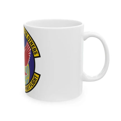 151st Operations Support Flight (U.S. Air Force) White Coffee Mug - Go Mug Yourself