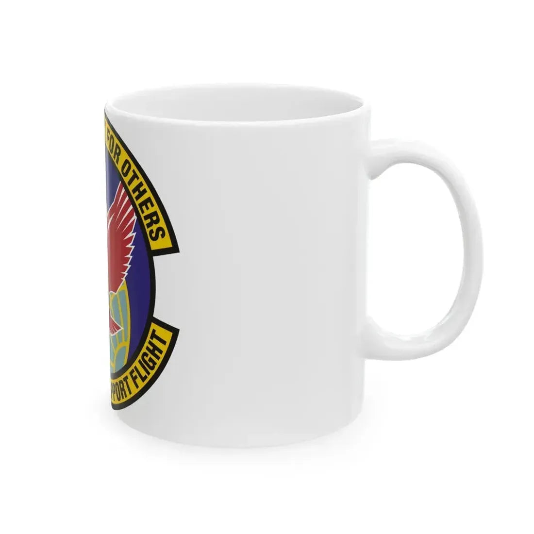 151st Operations Support Flight (U.S. Air Force) White Coffee Mug - Go Mug Yourself