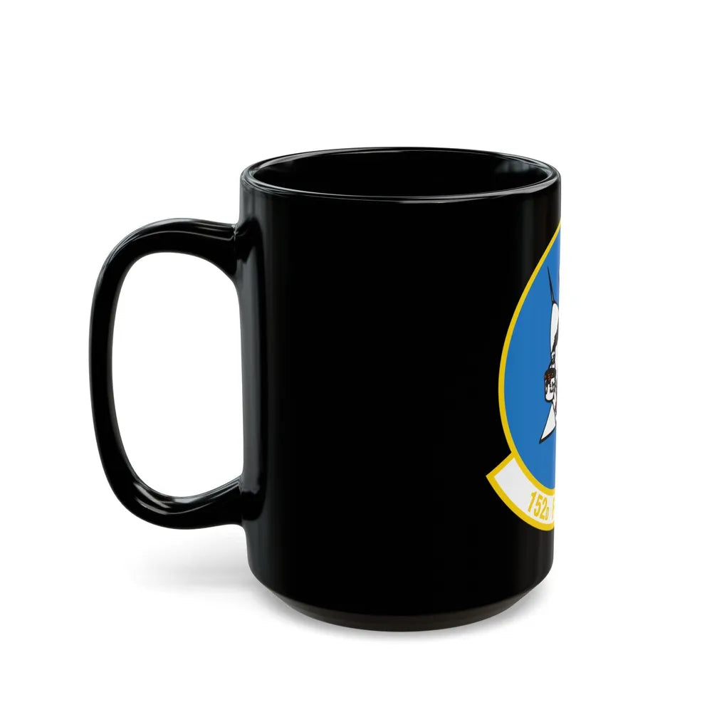 152 Fighter Squadron (U.S. Air Force) Black Coffee Mug-Go Mug Yourself