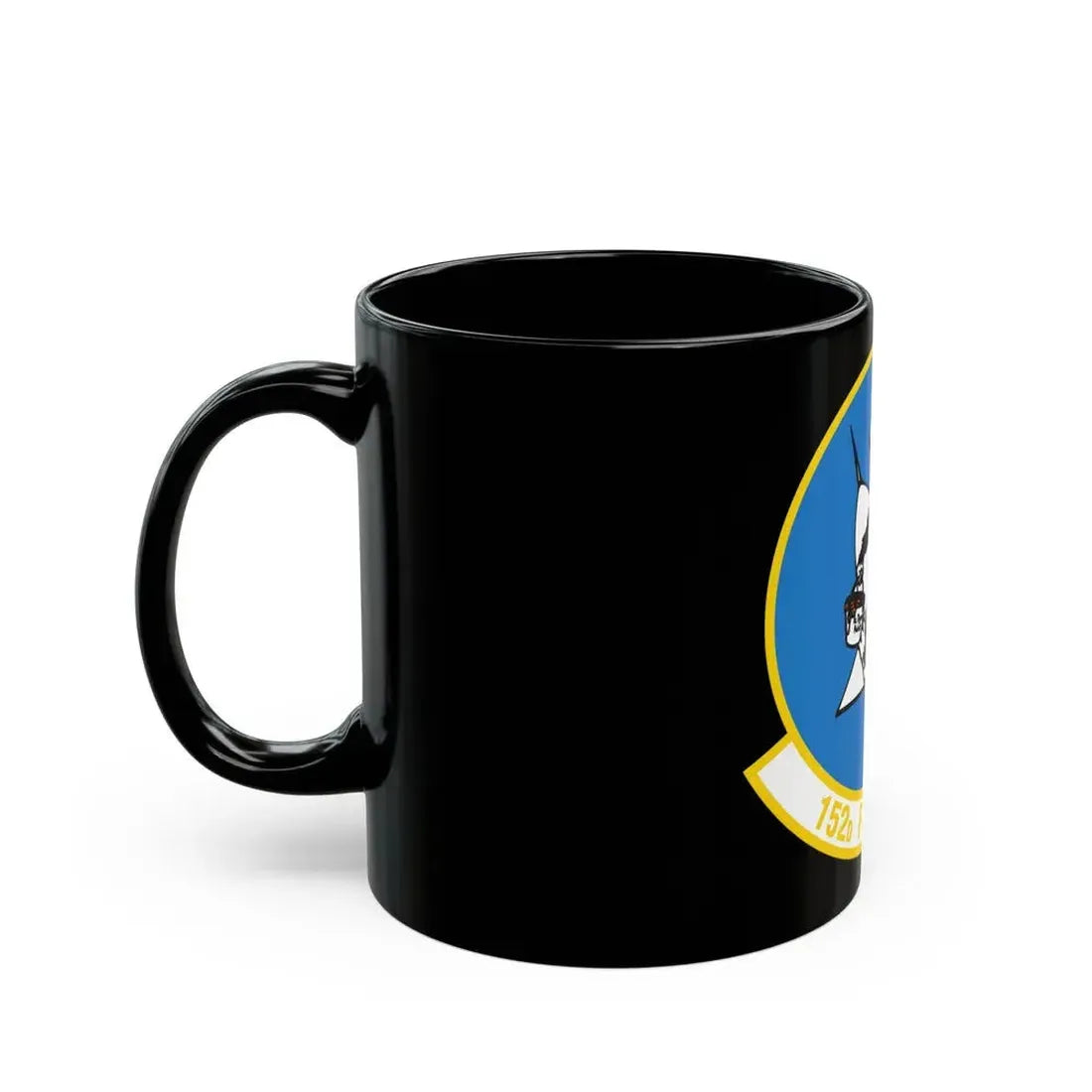 152 Fighter Squadron (U.S. Air Force) Black Coffee Mug - Go Mug Yourself